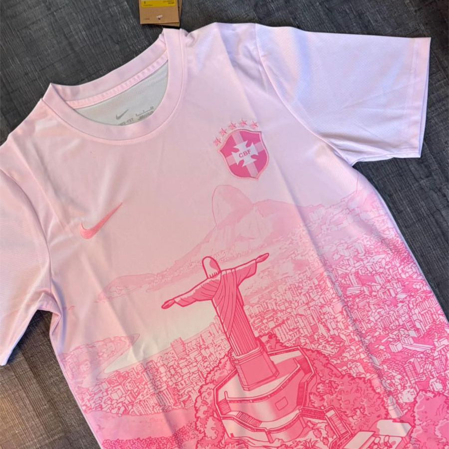 MAILLOT BRAZIL ROSE