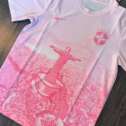 MAILLOT BRAZIL ROSE
